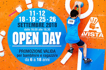 Avista OPEN DAY per bambini/e e ragazzi/e