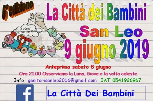 San Leo, città dei bambini