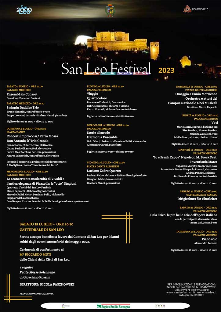 San Leo Festival